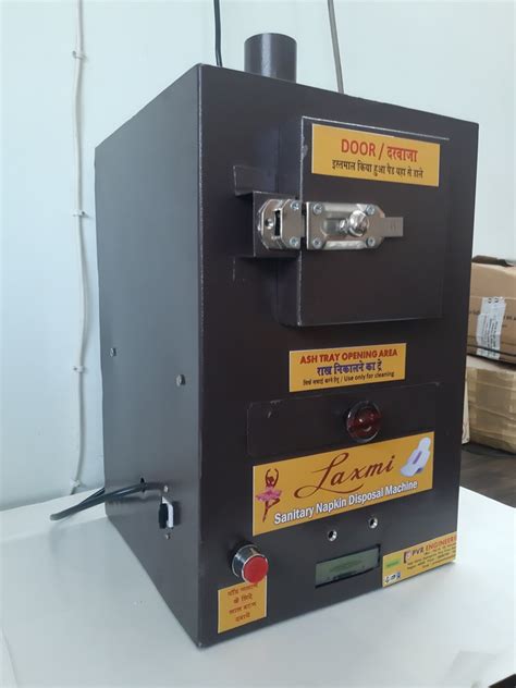 Electrical Ash Sanitary Napkin Disposal Machine Incinerator Pvr