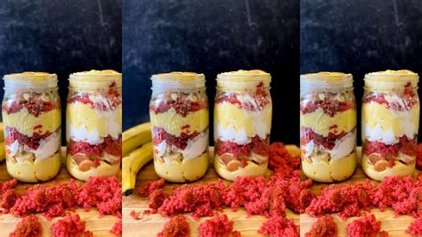 Red Velvet Cake Banana Pudding Recipe Youtube