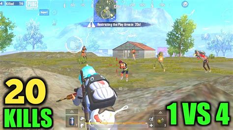 20 KILL SOLO VS SQUAD RUSH GAMEPLAY PUBG MOBILE LITE YouTube