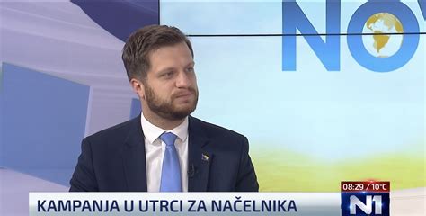 Gostovanje u emisiji Novi dan na N1 Irfan Čengić