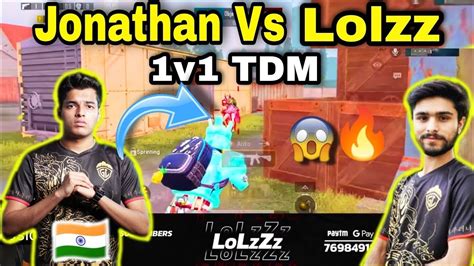 Lolzzz Vs Jonathan Fight Bgmi Ft Jonathan Gaming Lolzzz Vs Jonathan