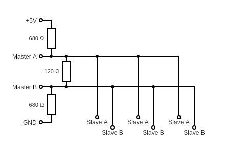 pullup - RS485 Pull-up, Pull-down and single termination resistor ...