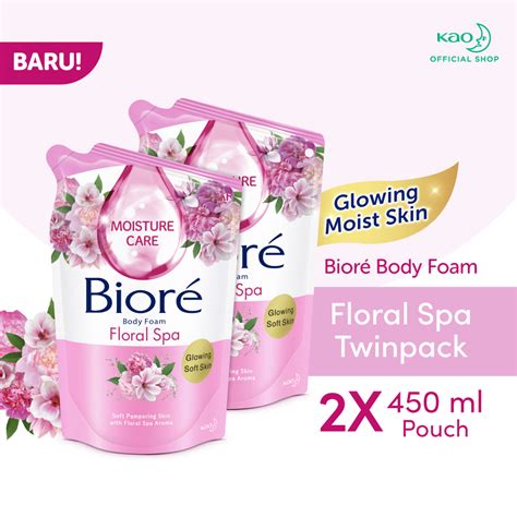 Jual Biore Body Foam Floral Spa X Ml Shopee Indonesia