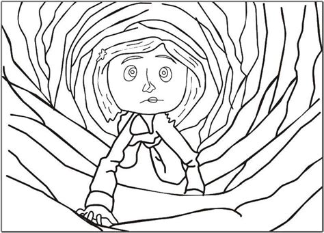 Coraline Coloring Pages Educative Printable Coloring Books Porn Sex