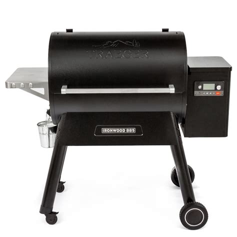 Traeger Ironwood 885 Wi Fi Controlled Wood Pellet Grill W Wifire And Pellet Sensor Tfb89blf