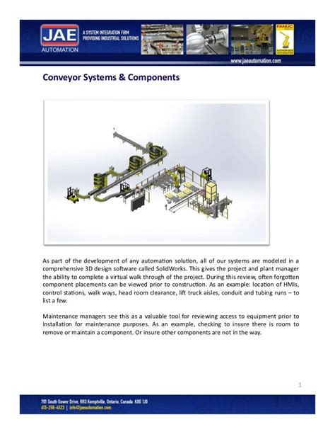 Jae Automation Conveyorsystemcomponentsid5165r Sm