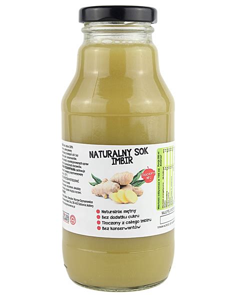 SOK Z IMBIRU TŁOCZONY IMBIR 100 NFC 300ML ŚWIEŻY 14303275041 Allegro pl