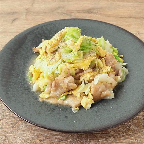 簡単で美味しい 豚バラとキャベツの中華炒め 作り方・レシピ クラシル