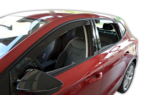 Heko Tinted Wind Deflectors For Seat Ibiza Door Up Pc Ebay