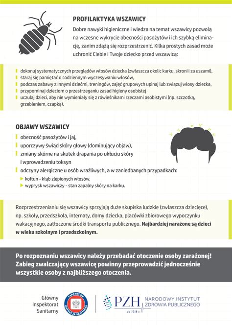 Profilaktyka Wszawicy Powiatowa Stacja Sanitarno Epidemiologiczna W