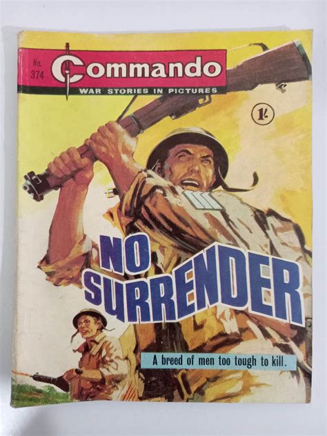 Commando Comic No 374 No Surrender Letsgocommando