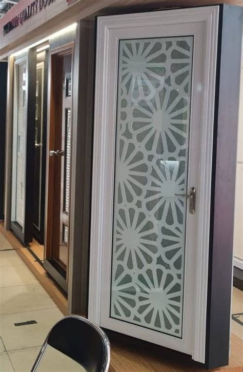 Pintu Kamar Mandi Aluminium Kaca Motif Crystalis Blessing Lazada