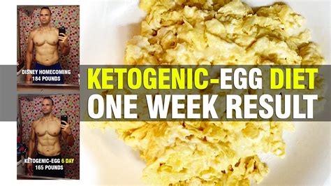 Ketogenic Egg Diet 1 Week Results 19 Pounds Youtube