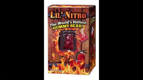 Is This The Worlds Hottest Gummy Bear Lil Nitro Challenge 🔥🔥