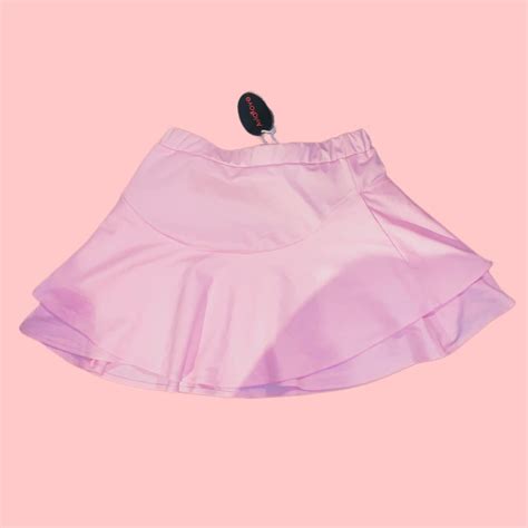 Barbie Pink Mini Skirt Brand New Size Small Barbie Depop