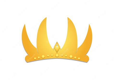 Premium Vector Golden Crown Vector Illustration Royal Gold Crown