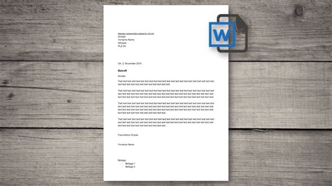briefvorlage word schweiz kostenlose word vorlage