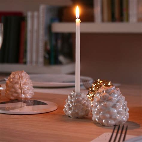 Pine Cone Candle Holder Chiara Colombini