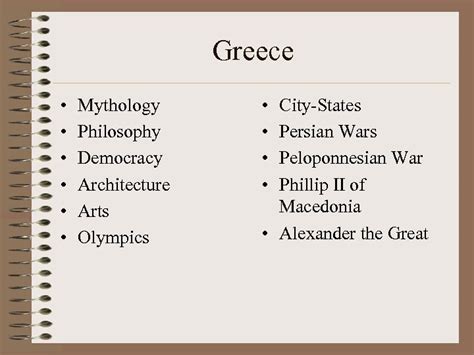 Ancient Greece Greek Mythology What is