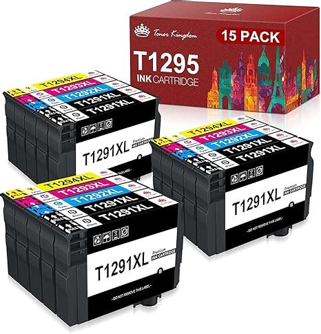 Toner Kingdom T1295 Multipack Cartucce Compatibili Per Epson T1291