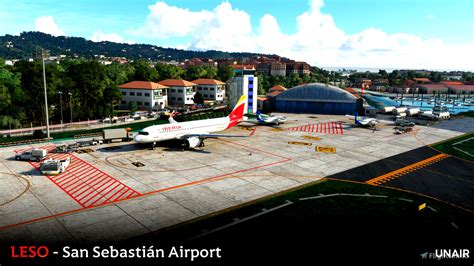 UnAir - LESO - San Sebastián Airport MSFS for MSFS