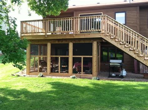 Screened In Patio Under Deck Design And Ideas Patio Under Decks