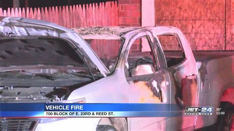 Fire Crews Battle Early Morning Vehicle Fire Youtube