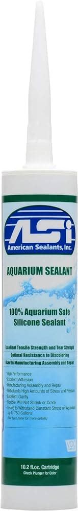 Asi Clear Aquarium Silicone Sealant Clear Kwik Pets