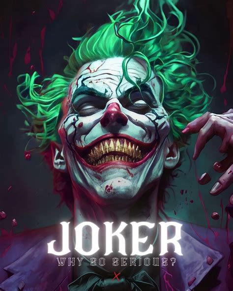 Beautiful Joker Why So Serious In 2023 Joker Artwork Joker Art