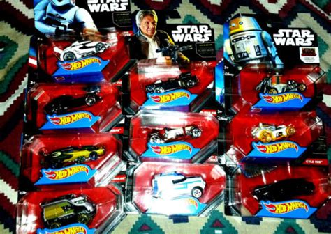 Hot Wheels Star Wars Character Cars Han Solo Many More Collect All