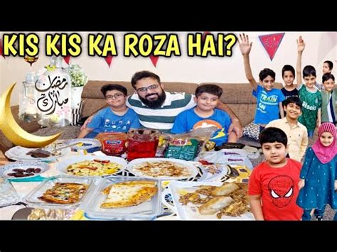 St Ramadan Vlog Sehri To Iftar Routine Aj Kis Kis Ka Roza Tha