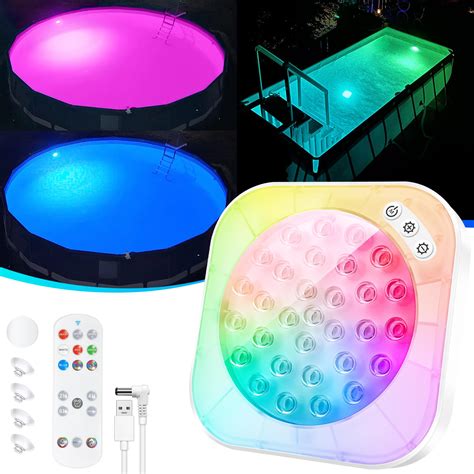 Buy Pool Lights Rechargeable Underwater Pool Lights For Above Ground