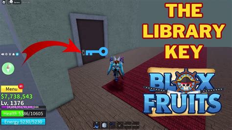 How To Get Use Library Key In Blox Fruits Unlock The Library Room