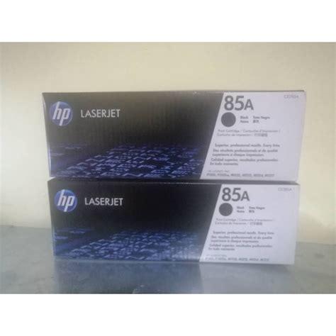 Hp 85a Ce285a Black Original Laserjet Toner Cartridge Shopee Philippines