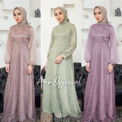 Jual BANTING HARGA ELLORA DRESS SATIN POLOS MAXMARA GRADE A PREMIUM