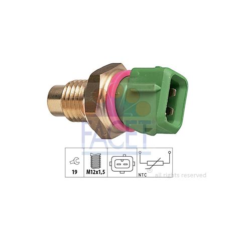 Sonde de température liquide de refroidissement FACET 7 3114