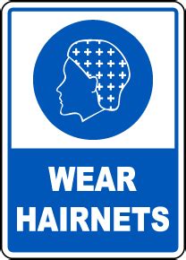 Hairnet Signs - Get 10% Off Now