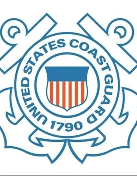 U.S. Coast Guard Crest 4.25"x4" Decal - Stars & Stripes, The Flag Store