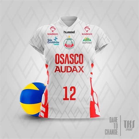 Design Do Segundo Uniforme Osasco Voleibol Clube Temp