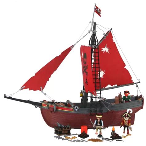 Playmobil Barco Pirata Calavera Nuevo En Caja Marr N De F Brica