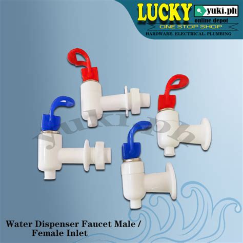 Pvc Water Dispenser Faucet Male Female Inlet Jug Faucet Jar Faucet