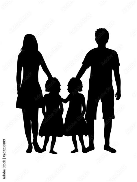 Familie Zwillinge Schwestern Mutter Mama Mom Muttertag Vater Papa Und