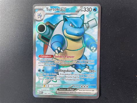 Turtok Ex Pokemon 151 184 165 De Kaufen Auf Ricardo