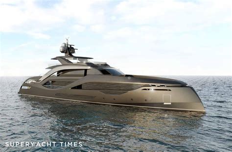 New 50m Superyacht Concept With Futuristic Interiors And Floating Aft Deck