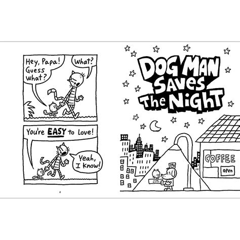 DOG MAN With Love The Official Coloring Book By Dav Pilkey, 43% OFF