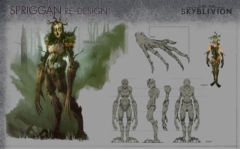 Artstation Oblivions Spriggan Re Design Enrico Camerra The Elder