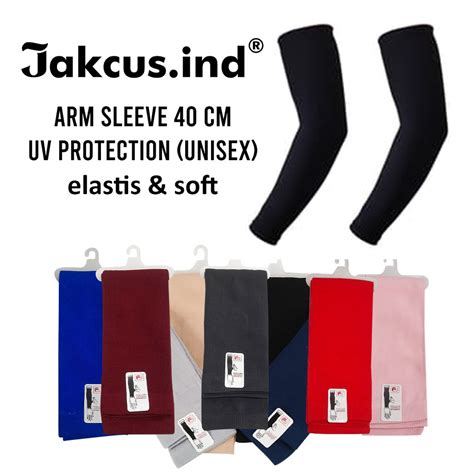 Jual Manset Tangan Arm Sleeve Cm Anti Uv Protection Wanita Dan