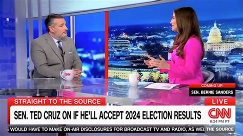 Sen Ted Cruz Cnn Host Clash Sharply Over Voter Fraud Accepting