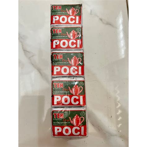 Jual Teh Poci Hijau Dan Kuning 1 Pack Isi 10 X 40 Gr Teh Poci Teh