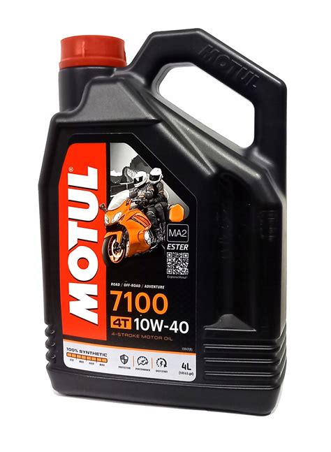 Olej Motul 7100 10w40 4L 4T Ma2 Motocyklowy Quad Cross Skuter 4T 104092